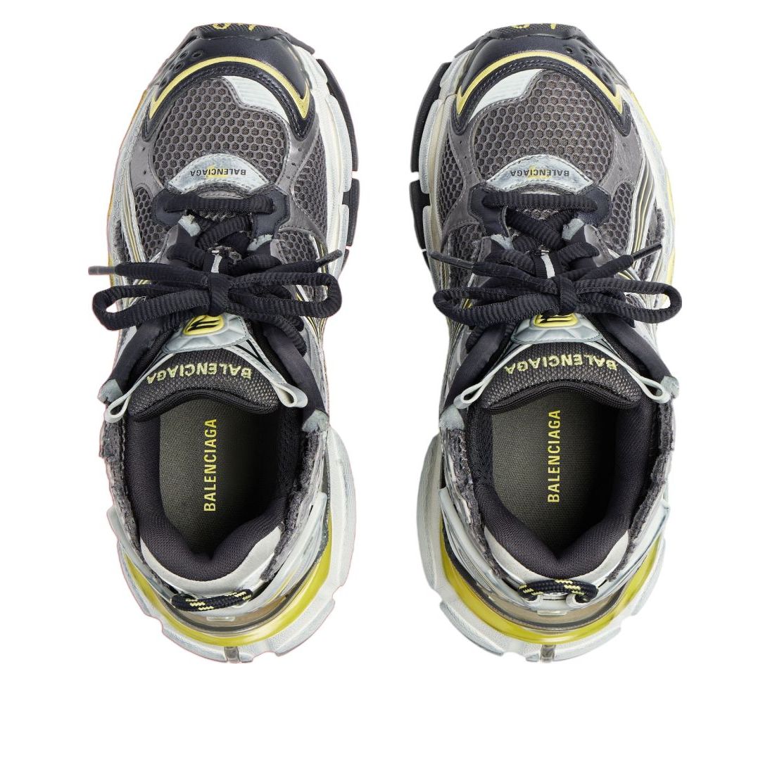 Balenciaga Runner 'Grey Yellow' 772774W3RMU1279