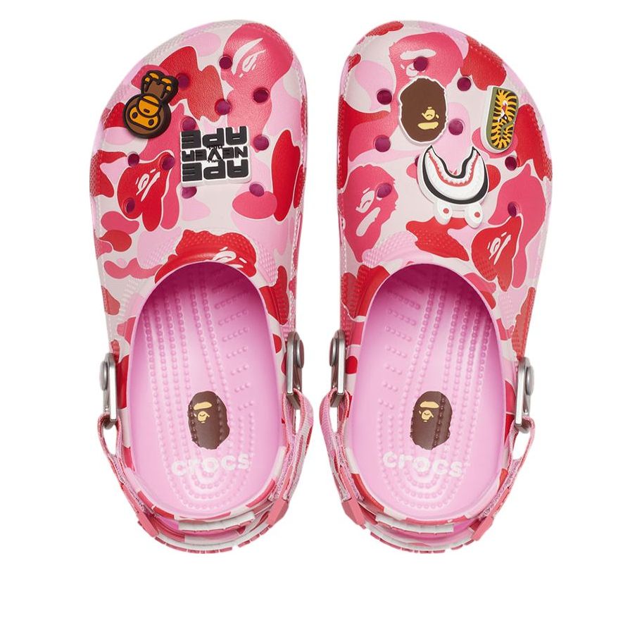 Crocs x A Bathing Ape Clog 'Carnation' 209627-6I2