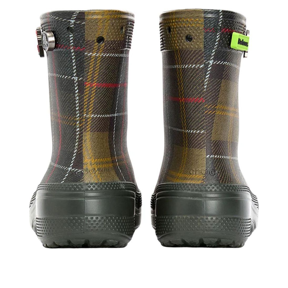 Crocs x Barbour Classic Boots 'Olive Plaid' 210899-3VT