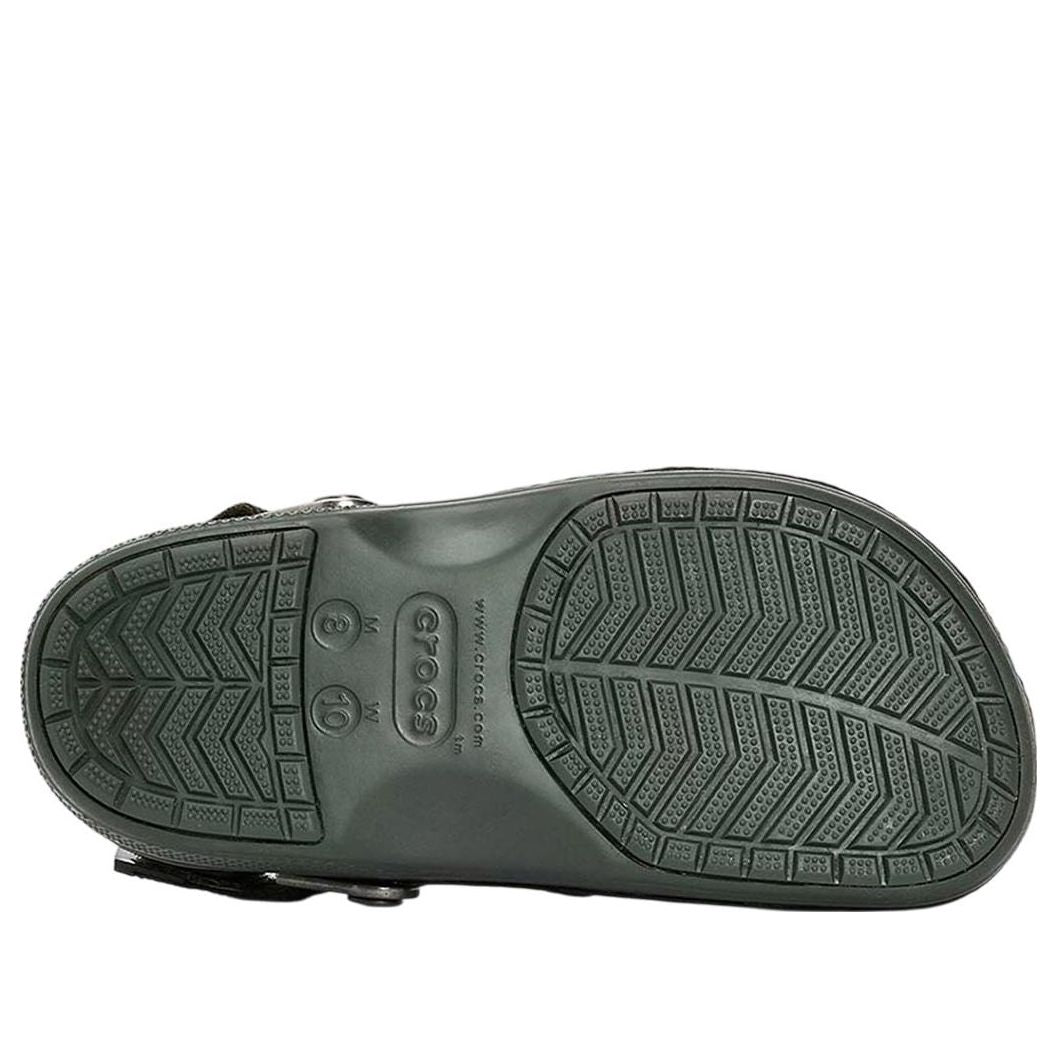 Crocs x Barbour Clog 'Olive Plaid' 210898-3VT