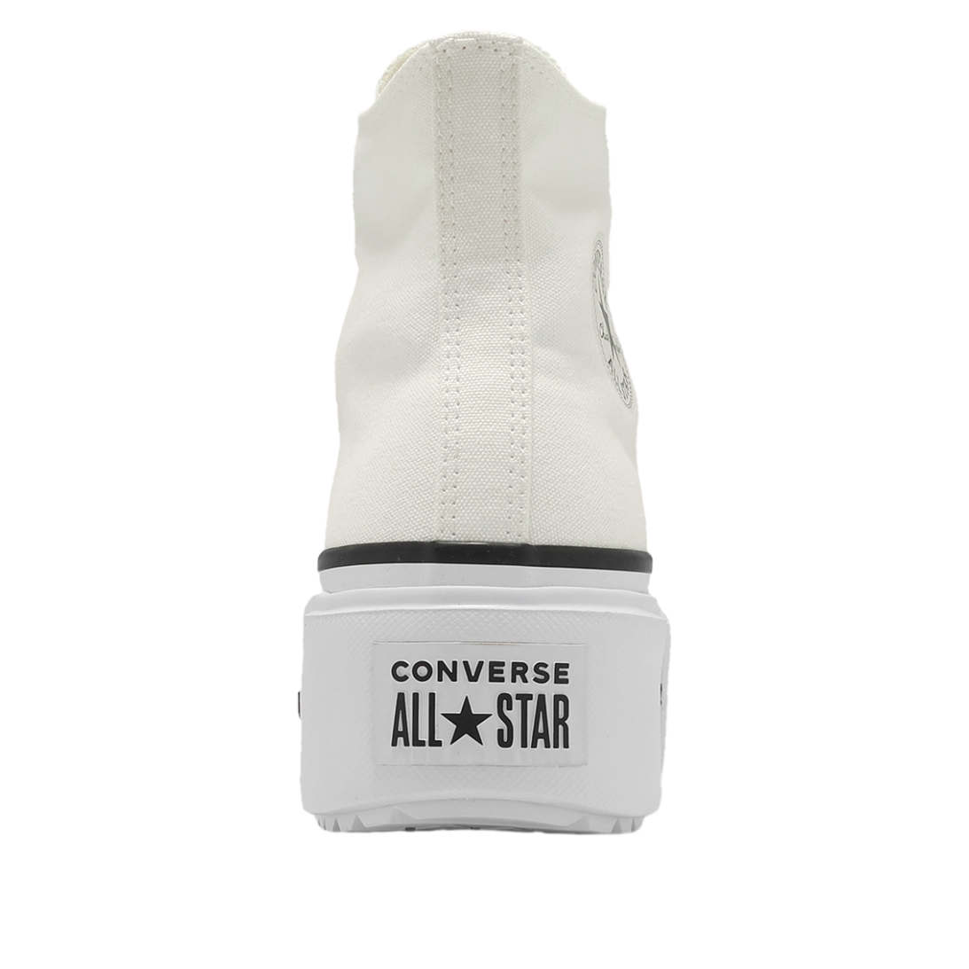 Converse Chuck Taylor All Star Lift Double Stack Hi 'White Black' A12976C