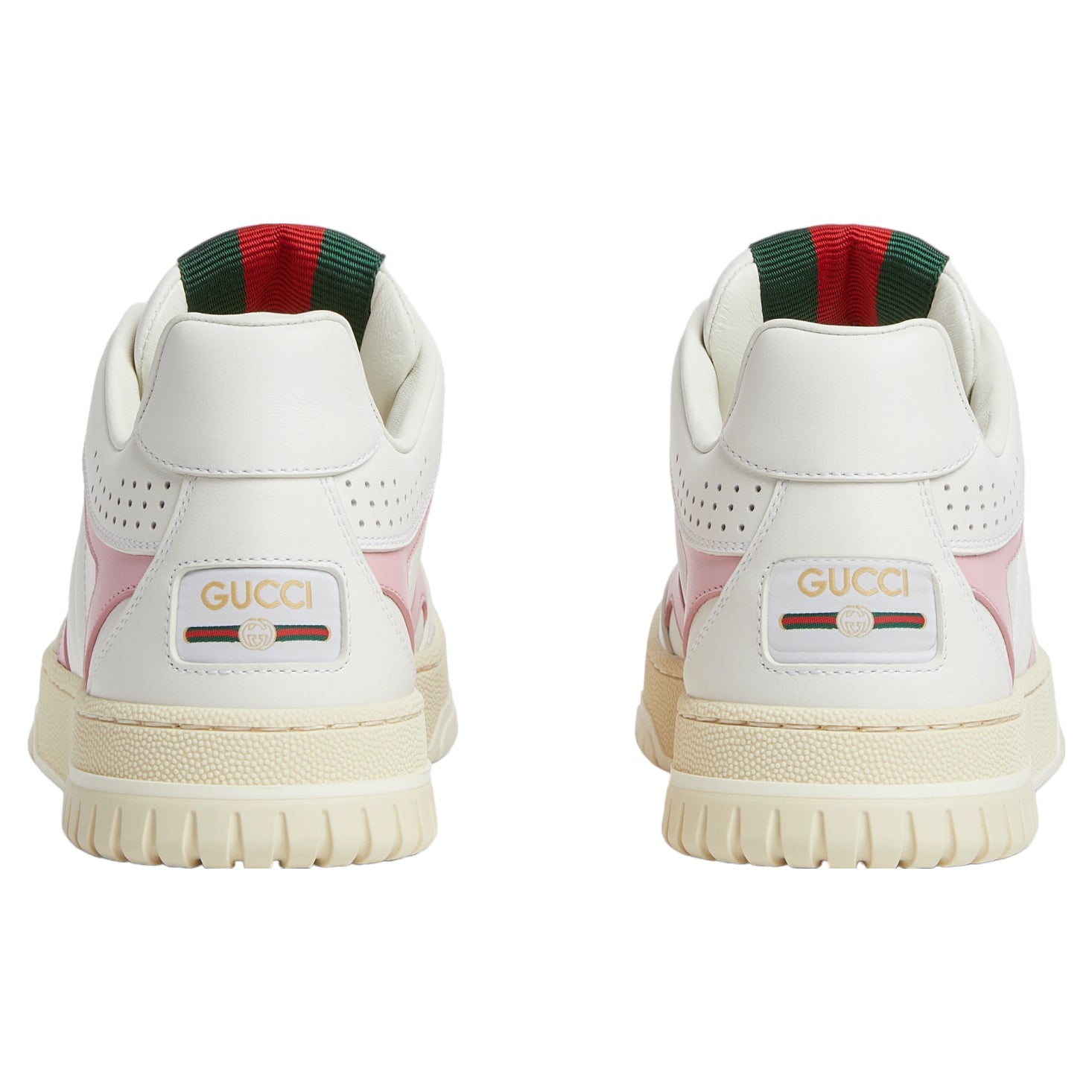 (WMNS) Gucci Re-Web Sneakers 'White Pink' 785728-AADRT-9078