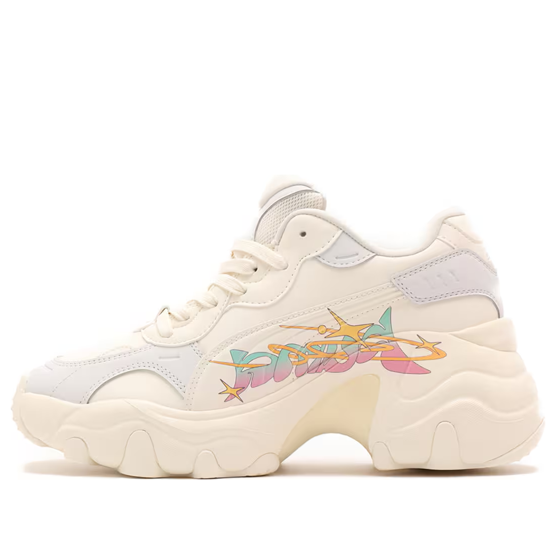 (WMNS) PUMA x Atmos Pulsar Wedge Spacey 'Pink Ivory Grey' 403240-01