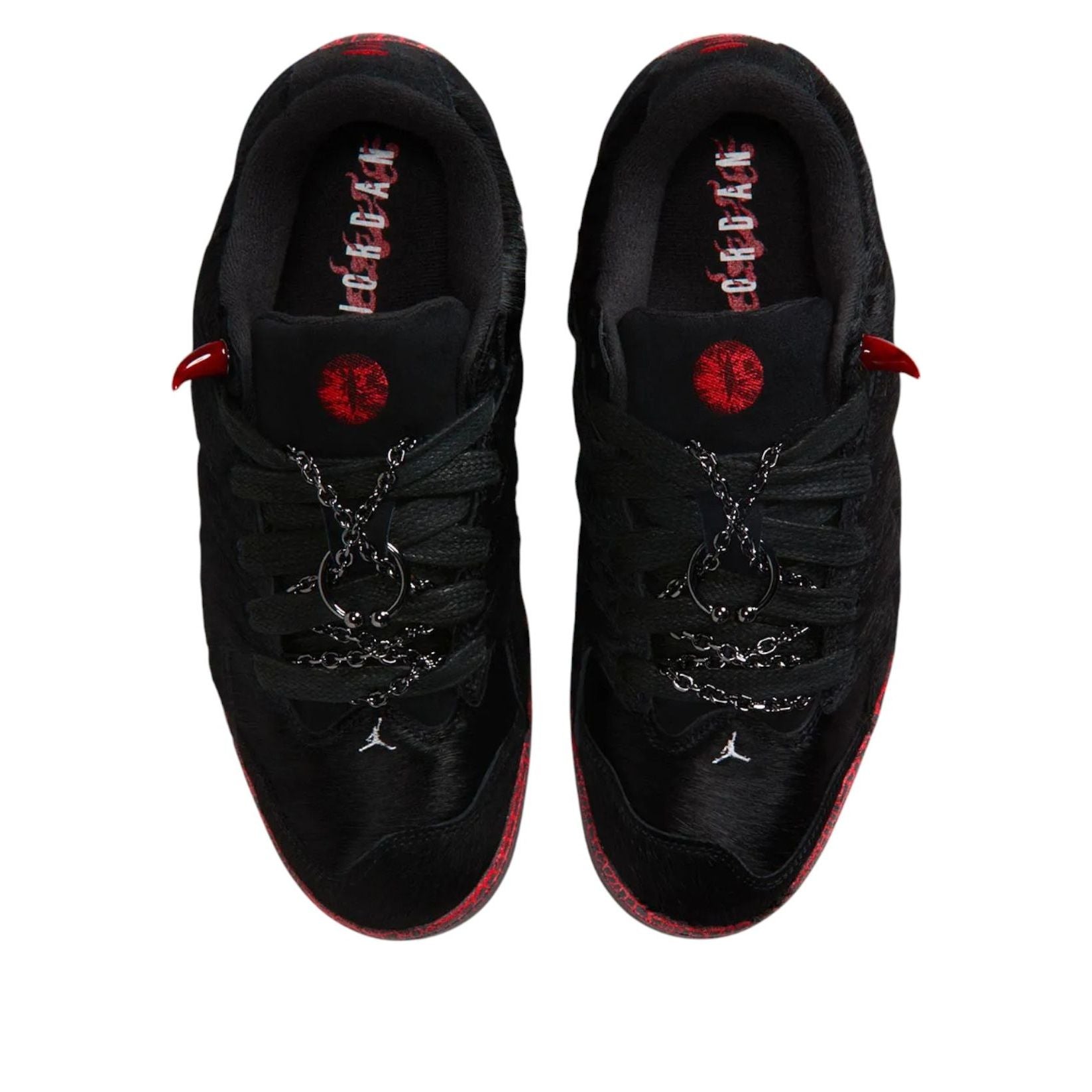 Air Jordan Session 'Black Fire Red Pony' IM6666-066
