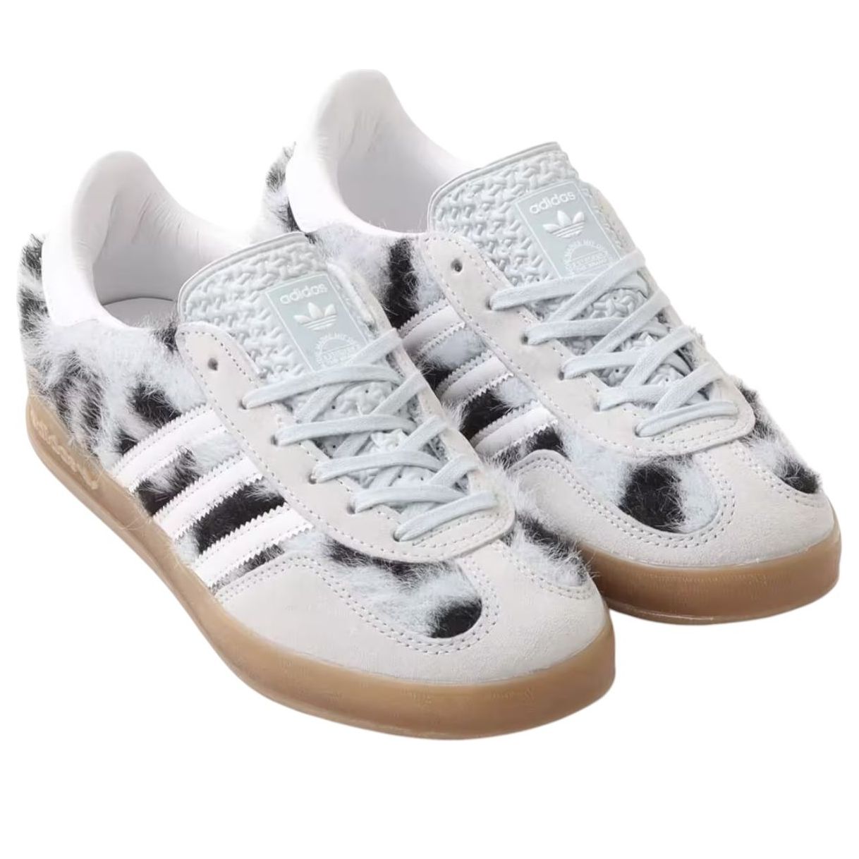 adidas x atmos Pink Gazelle Indoor 'Trinity Leopard Halo Blue' JS4598