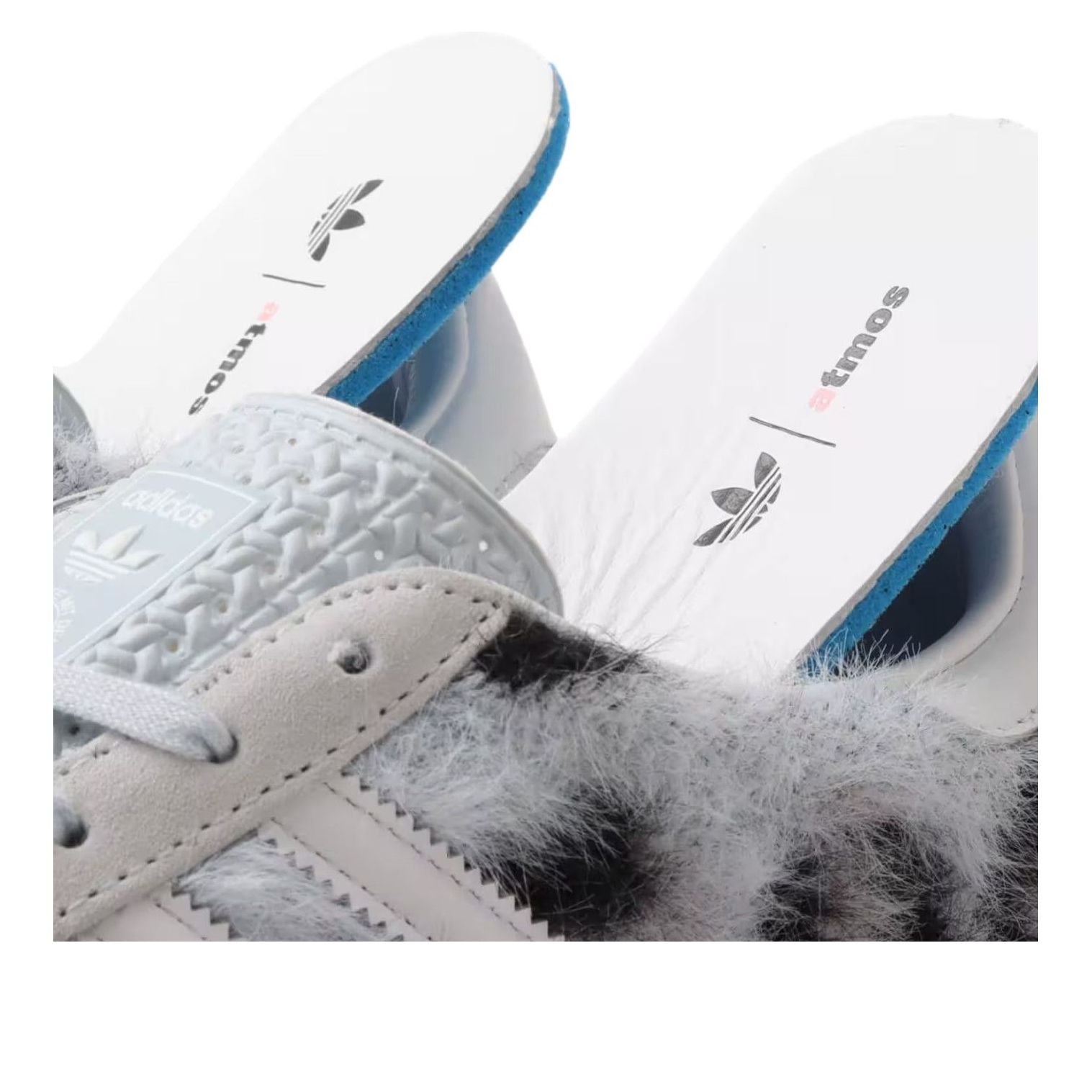 adidas x atmos Pink Gazelle Indoor 'Trinity Leopard Halo Blue' JS4598