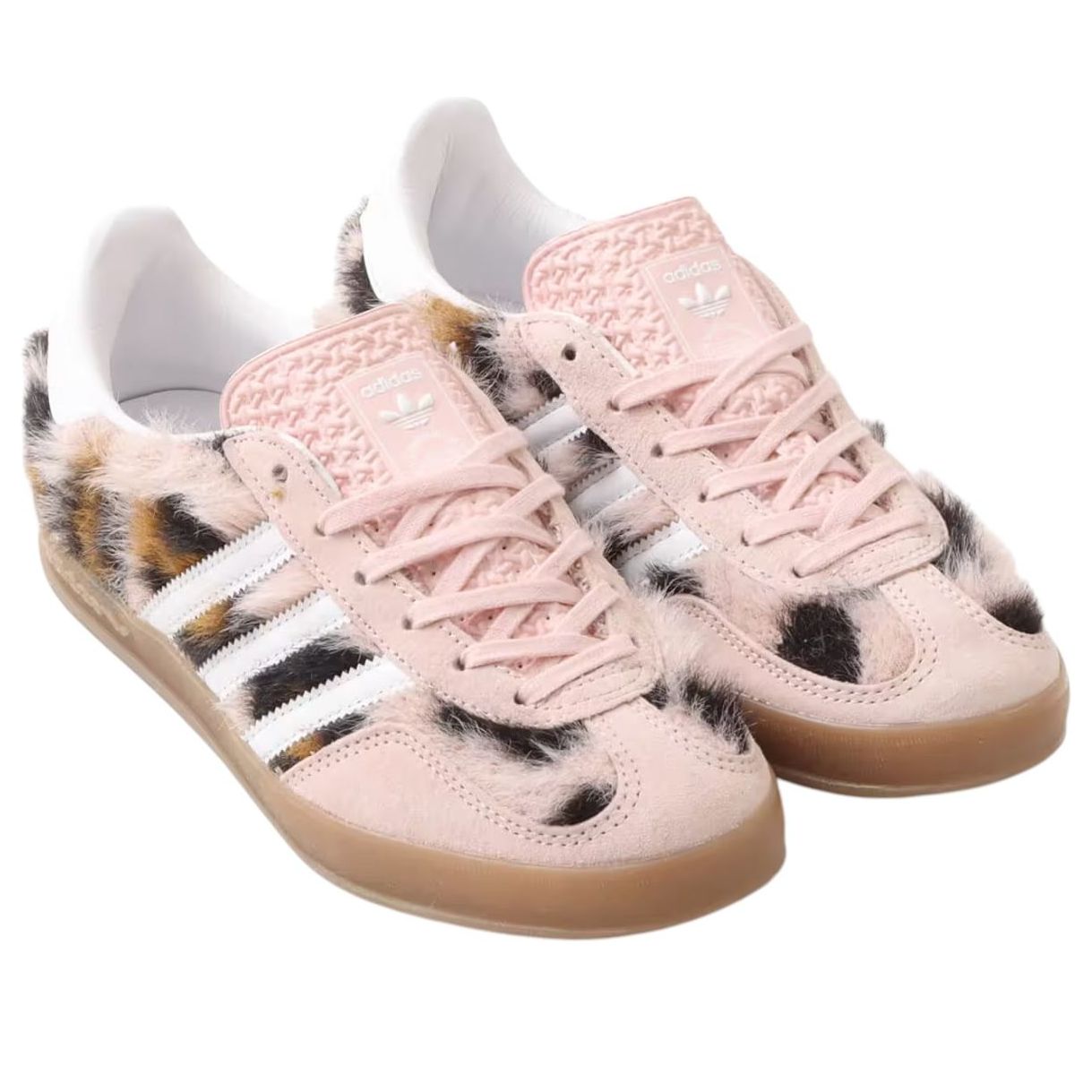 adidas x atmos Pink Gazelle Indoor 'Trinity Leopard Sand Pink' JS4600