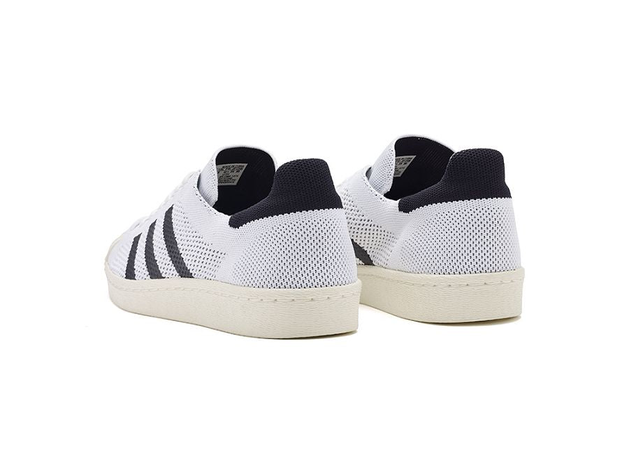 adidas Superstar 80s Primeknit 'Cloud White Black' S77440