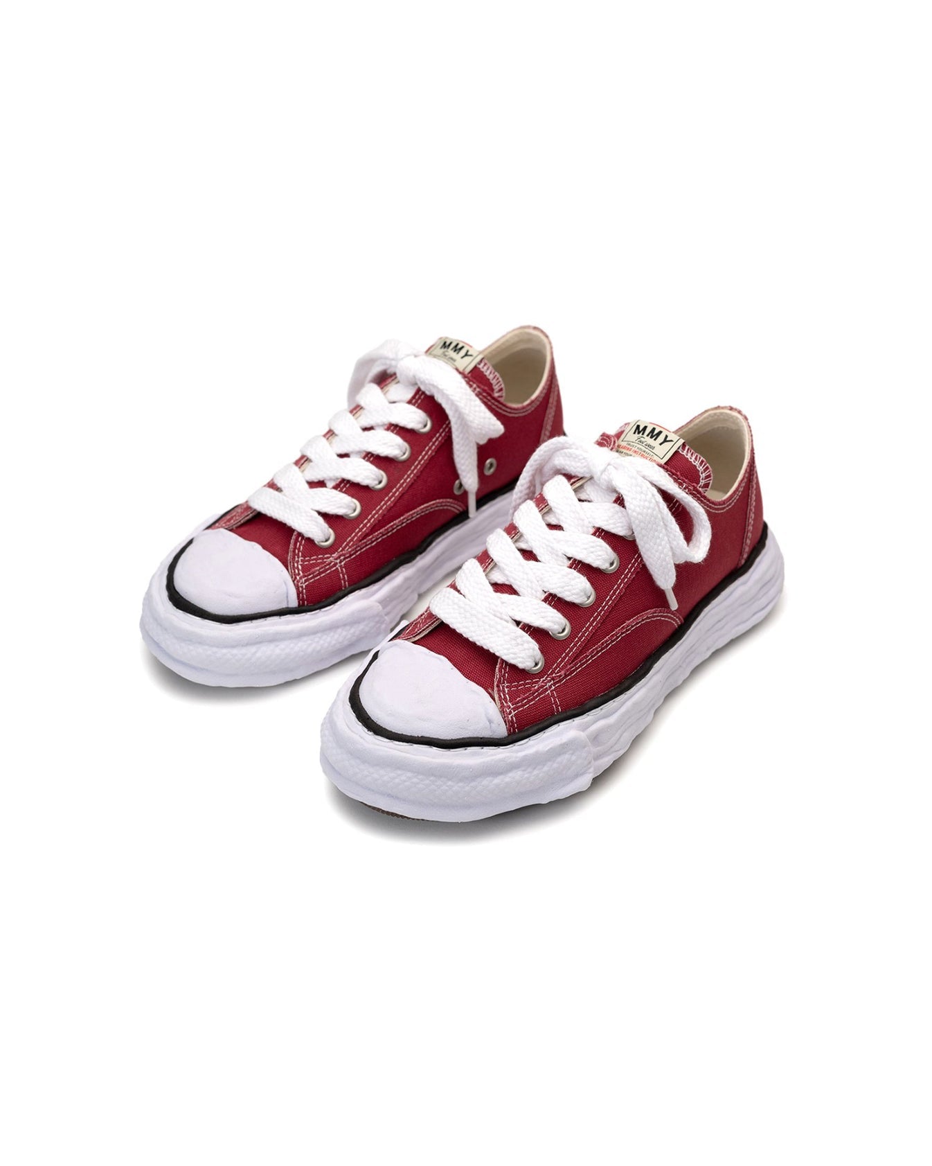 Maison MIHARA YASUHIRO Peterson 23 OG Sole Canvas Low 'Bordeaux' A11FW702-BORDEAUX