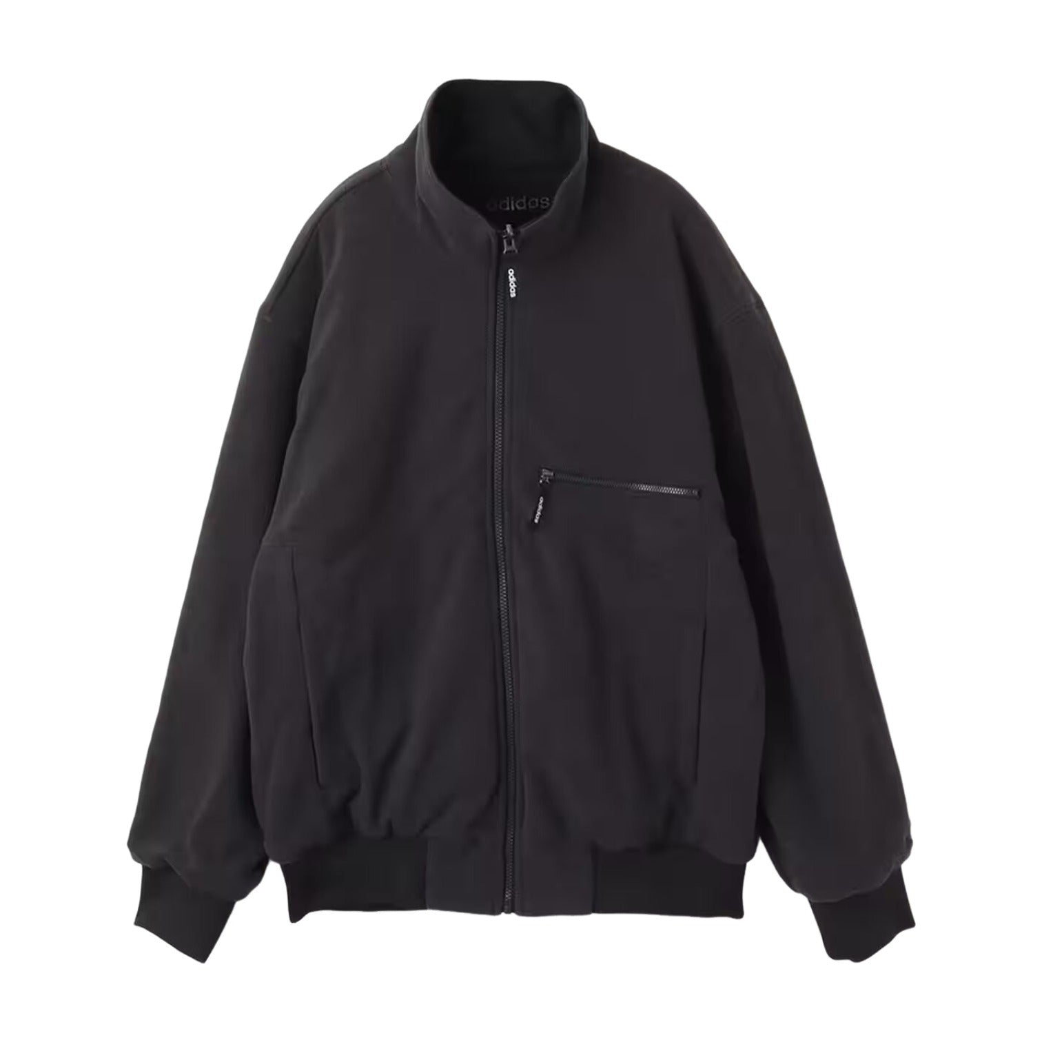 adidas Firebird Jacket Asia Sizing 'Black Carbon' KS6843