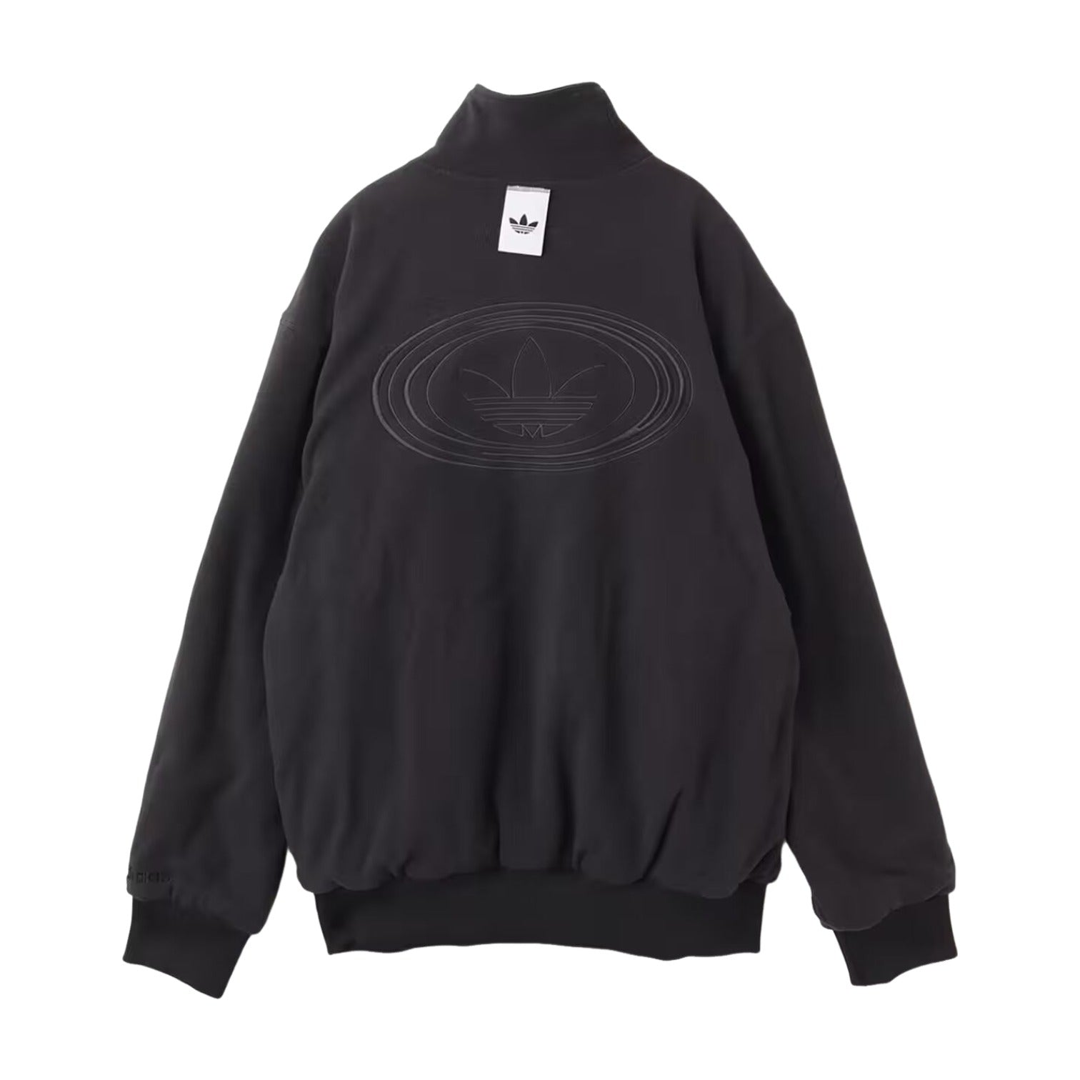 adidas Firebird Jacket Asia Sizing 'Black Carbon' KS6843