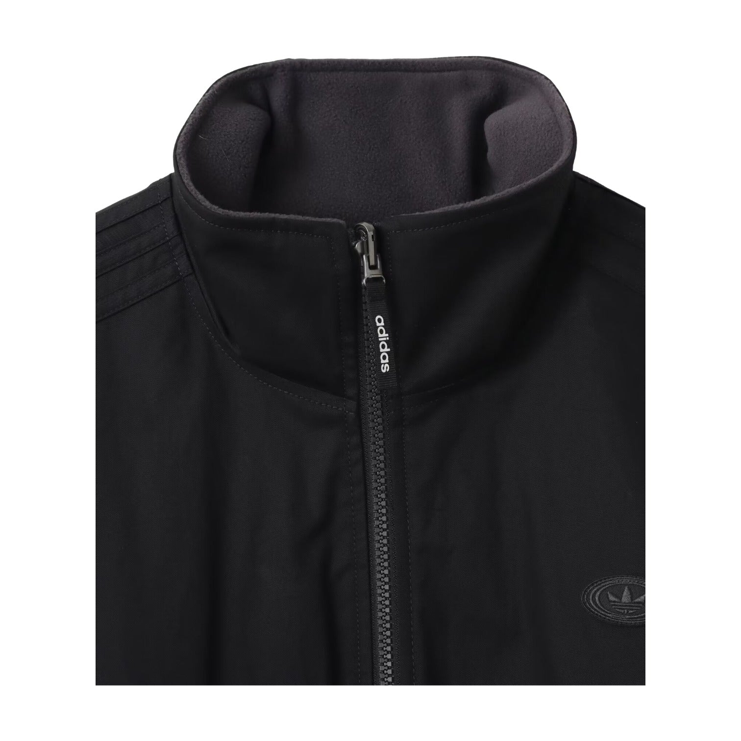 adidas Firebird Jacket Asia Sizing 'Black Carbon' KS6843