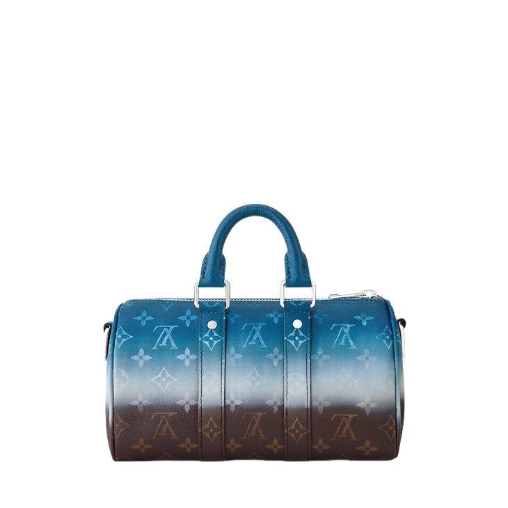 LOUIS VUITTON Keepall Bandoulière 25 'Blue' M28026
