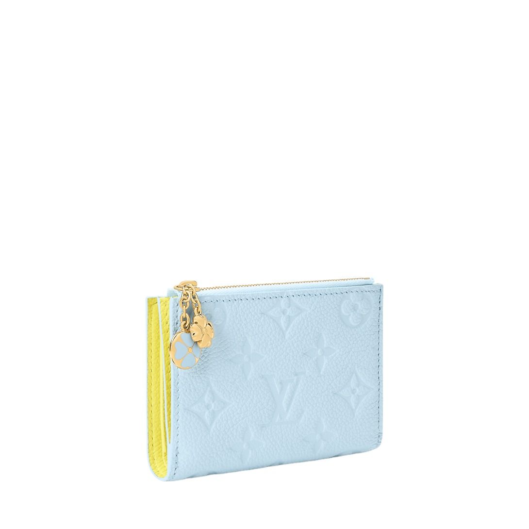 (WMNS) LOUIS VUITTON Portefeuille Lisa Wallet 'Sky Blue Citrus' M28049