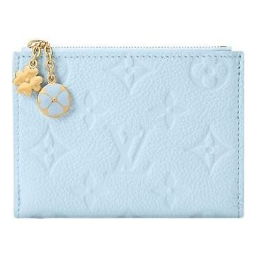 (WMNS) LOUIS VUITTON Portefeuille Lisa Wallet 'Sky Blue Citrus' M28049