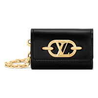 (WMNS) LOUIS VUITTON LV Link Earphone Holder 'Black' M00829