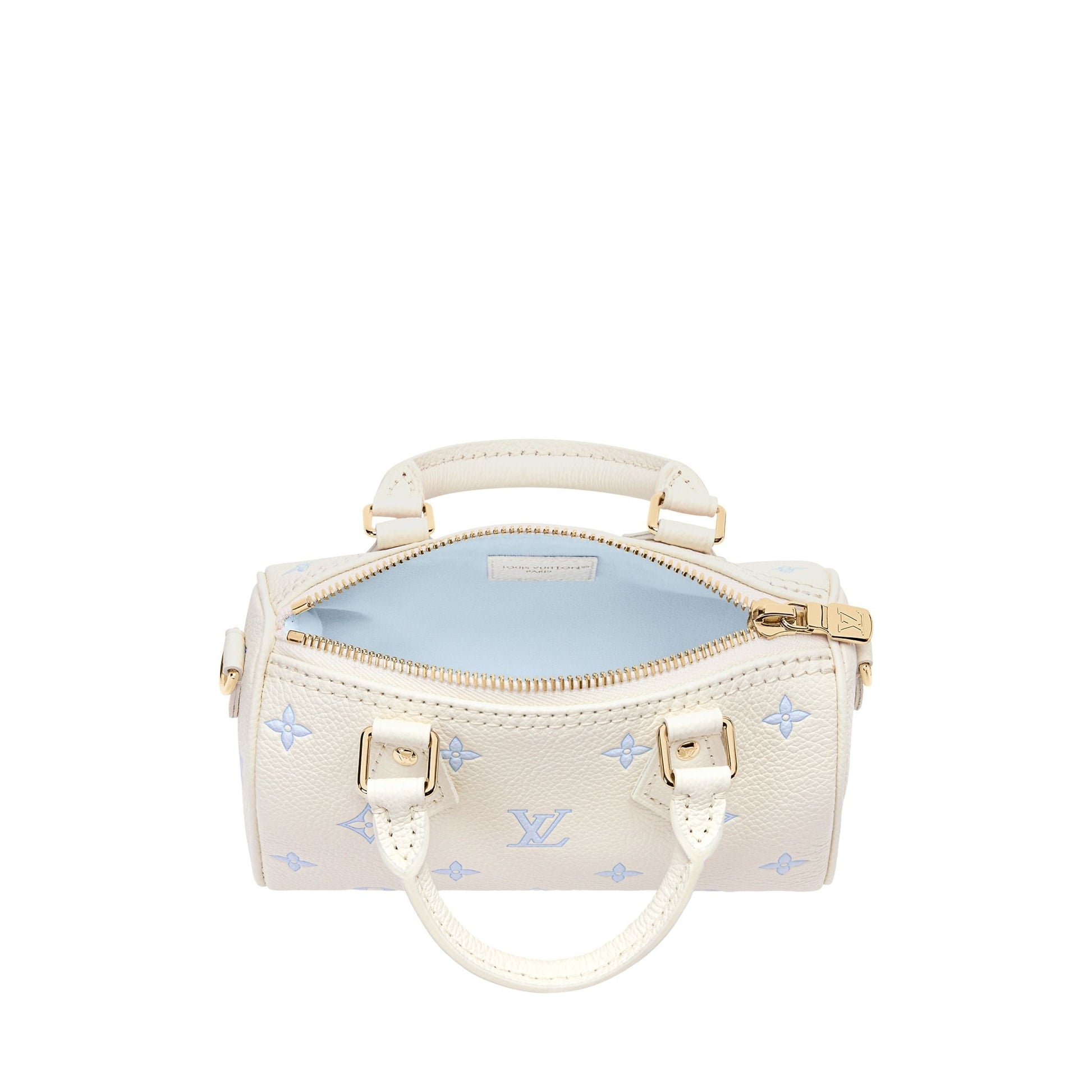 LOUIS VUITTON Nano Speedy 'Milky White Blue" M27702