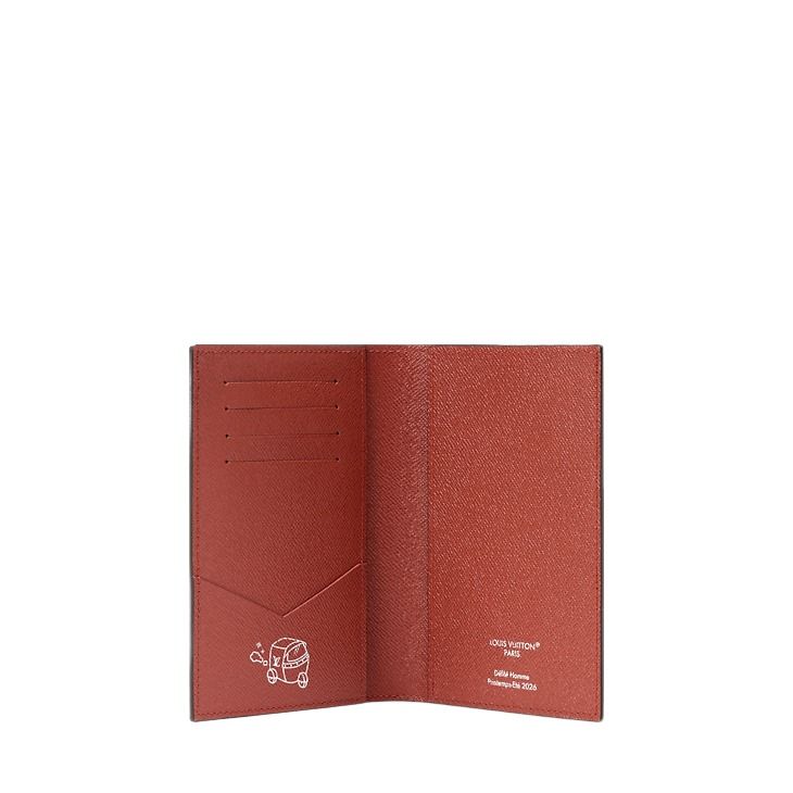 LOUIS VUITTON Passport Cover 'Orange' M28009