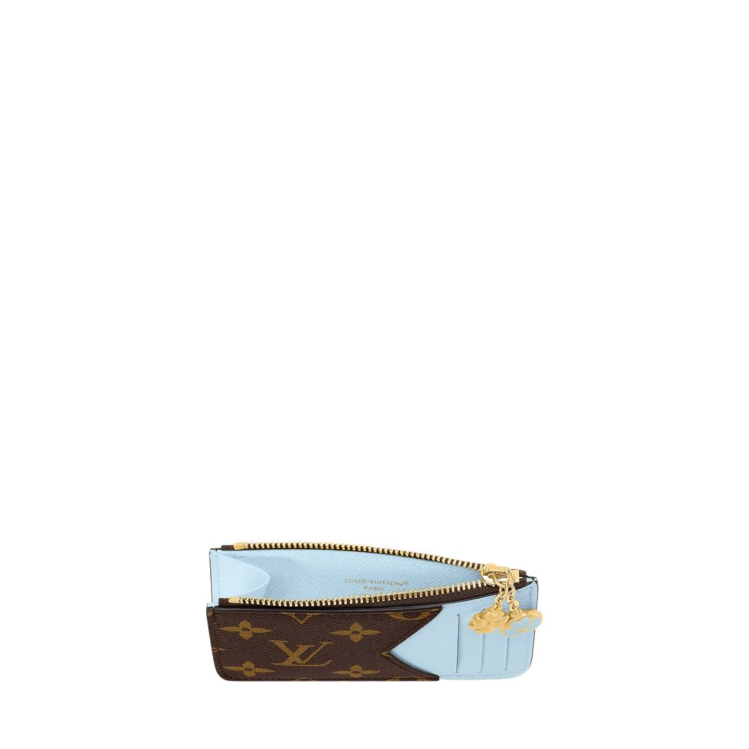 (WMNS) LOUIS VUITTON Card case Porte Carte Romy 'Monogram Sky Blue' M27770