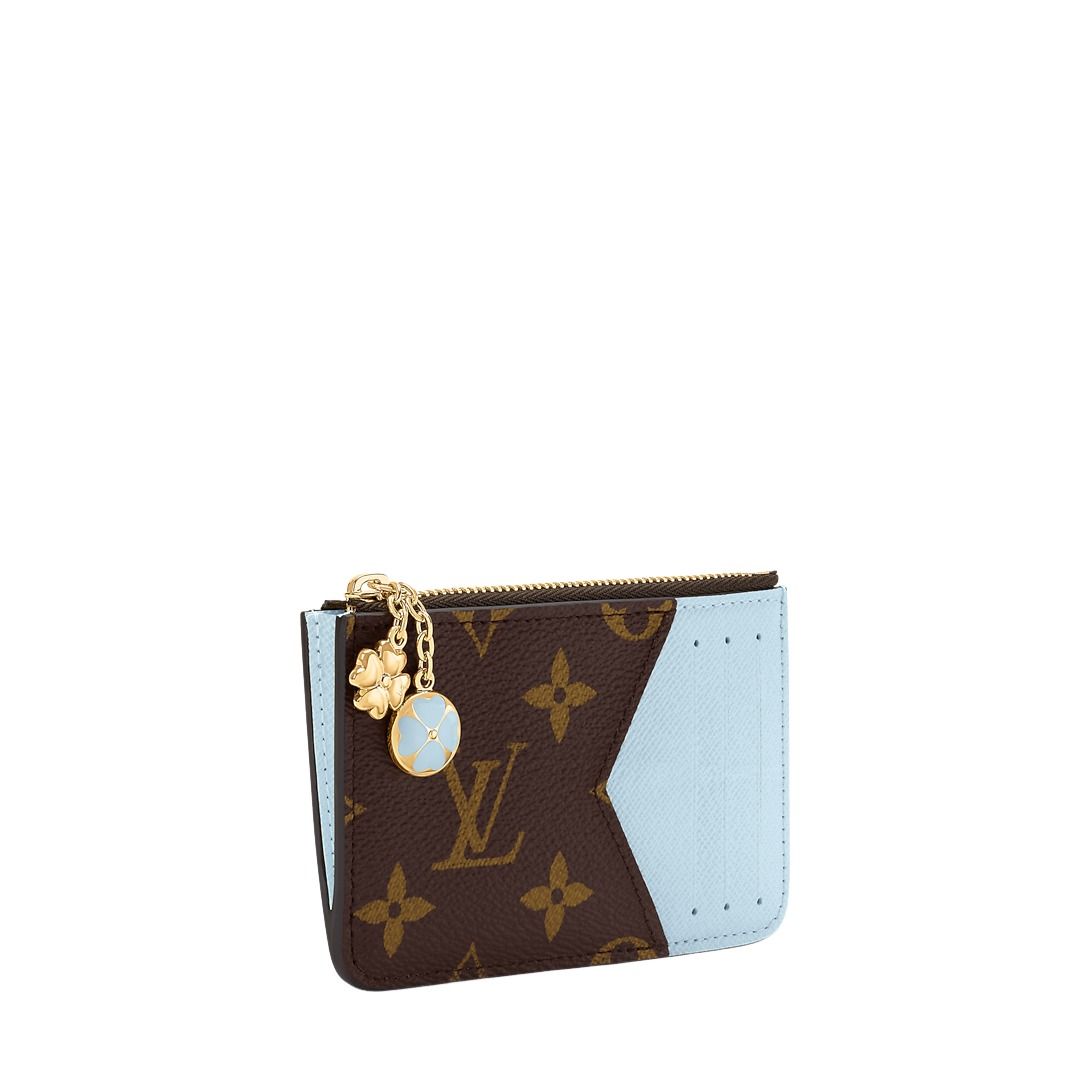 (WMNS) LOUIS VUITTON Card case Porte Carte Romy 'Monogram Sky Blue' M27770