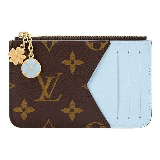 (WMNS) LOUIS VUITTON Card case Porte Carte Romy 'Monogram Sky Blue' M27770