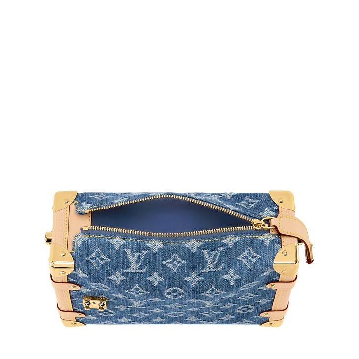(WMNS) LOUIS VUITTON Side Trunk MM 'Blue' M27450