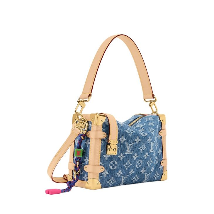 (WMNS) LOUIS VUITTON Side Trunk MM 'Blue' M27450