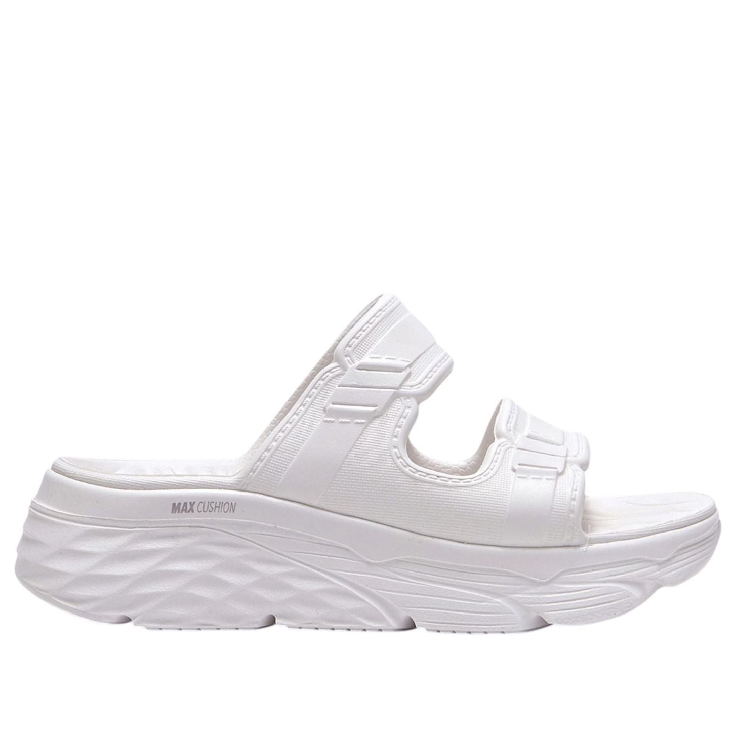 (WMNS) Skechers Max Cushioning Foamies 'White' 111125-WHT