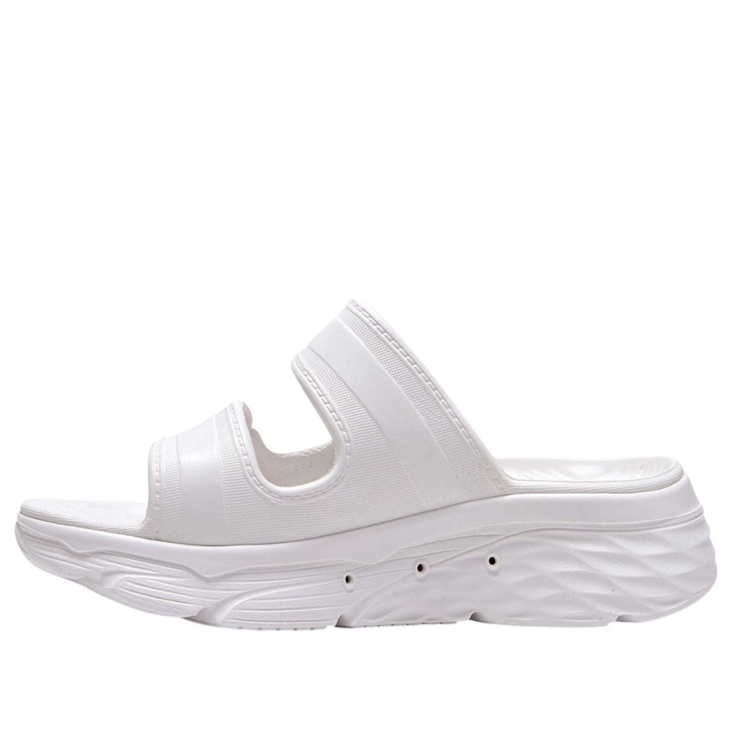 (WMNS) Skechers Max Cushioning Foamies 'White' 111125-WHT