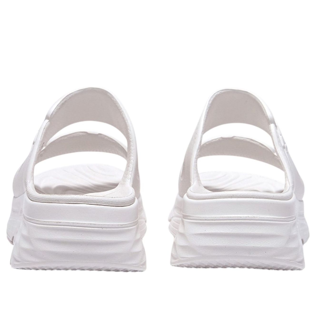(WMNS) Skechers Max Cushioning Foamies 'White' 111125-WHT
