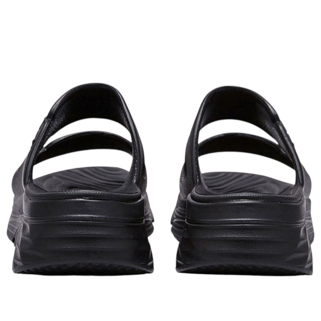 (WMNS) Skechers Max Cushioning Foamies 'Black' 111125-BBK