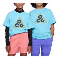 (GS) Nike ACG Dri-FIT Graphic T-shirt 'Light Blue' FZ5116-416
