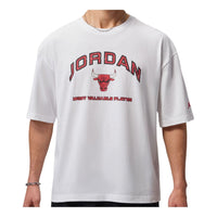 Jordan Flight Essentials Boxy Graphic T-Shirt 'White University Red' IF3122-100
