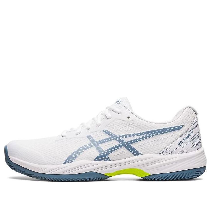ASICS Gel-Game 9 Clay OC 'White Steel Blue' 1041A358-101