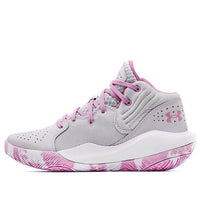 (GS) Under Armour Jet '21 'Halo Grey Pacific Purple Camo' 3024794-104