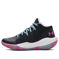 (GS) Under Armour Jet '21 'Black Pink Aqua' 3024794-007