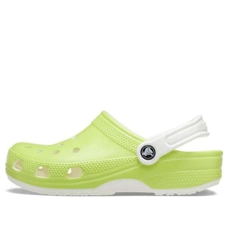 Crocs Classic Glow in the Dark Clogs 'Lime Green White' 209101-3UH