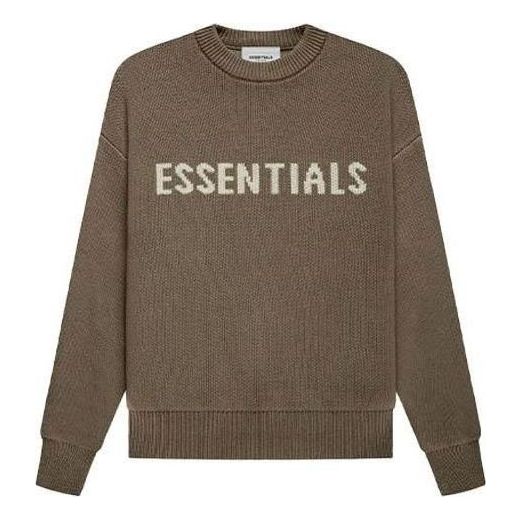 (GS) Fear of God Essentials FW21 Knit Pullover Harvest FOG-FW21-076