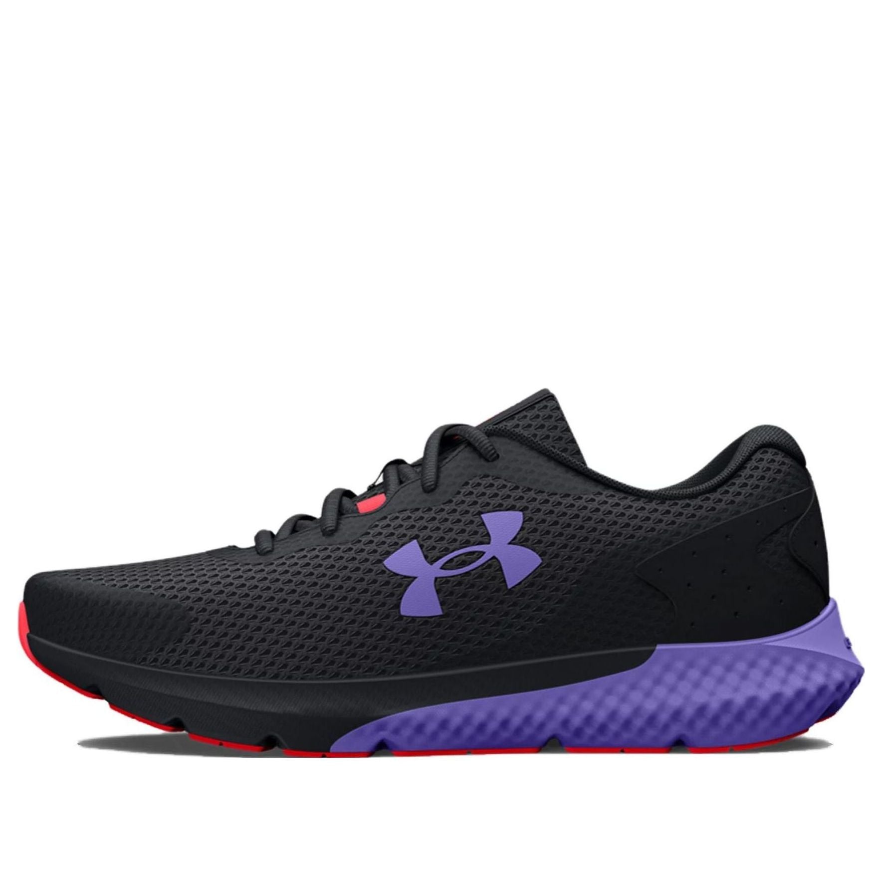 (WMNS) Under Armour Charged Rogue 3 'Black Violet Storm' 3024888-002