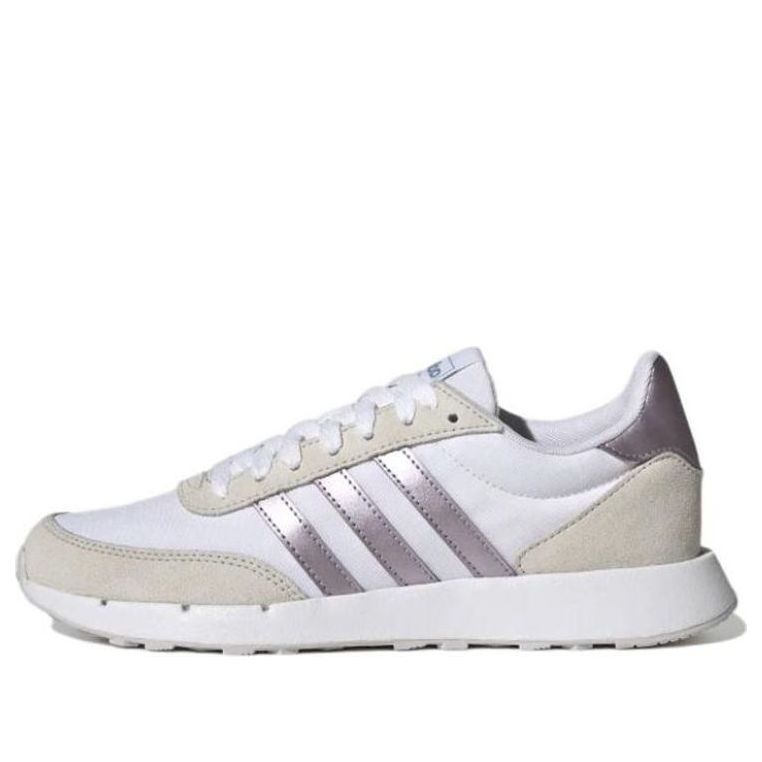 (WMNS) adidas Run 60s 2.0 'White Purple Grey' GX1713