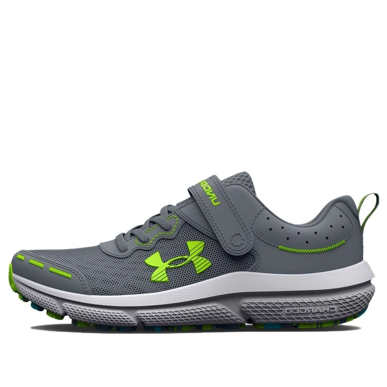 (TD) Under Armour Assert 10 AC 'Gravel Lime Surge' 3026184-102