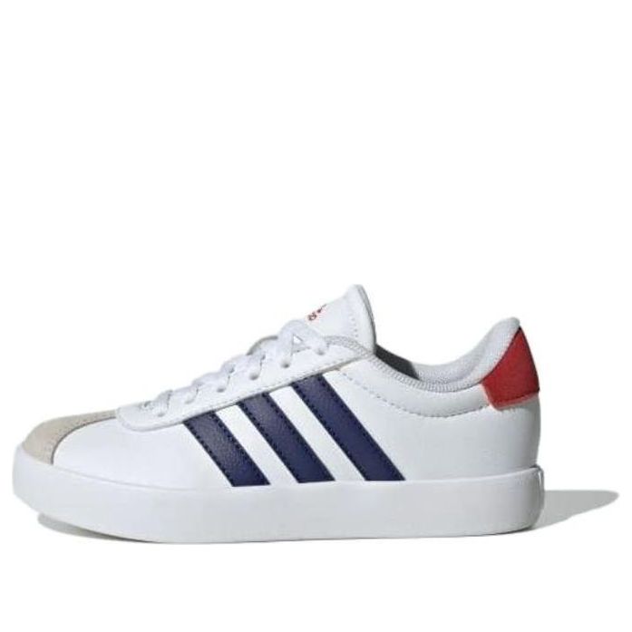 (GS) adidas VL Court 3.0 'White Dark Blue' IE6224