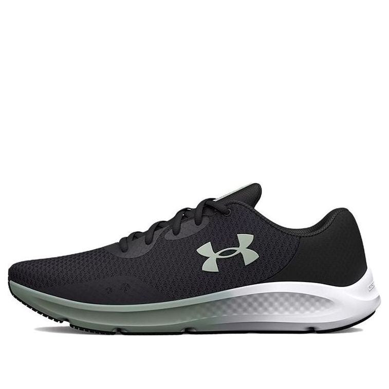 (WMNS) Under Armour Charged Pursuit 3 'Jet Grey Illusion Green' 3024889-111