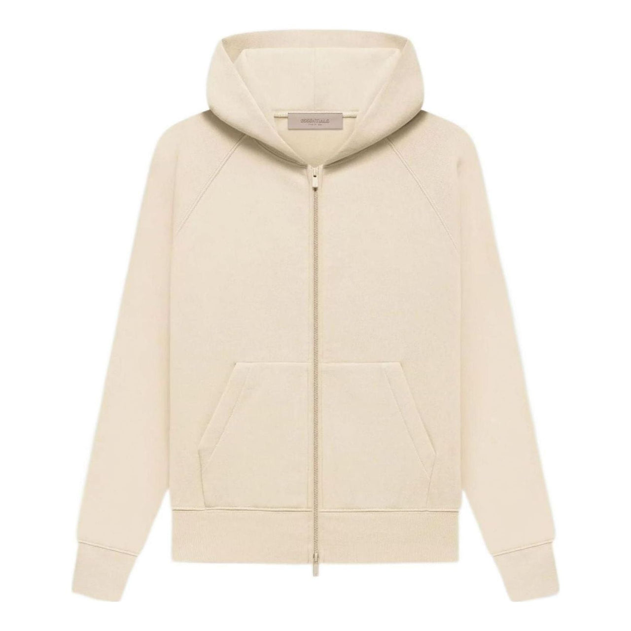 (GS) Fear of God Essentials FW22 Kids Fullzip 'Egg shell' FOG-SS22-527
