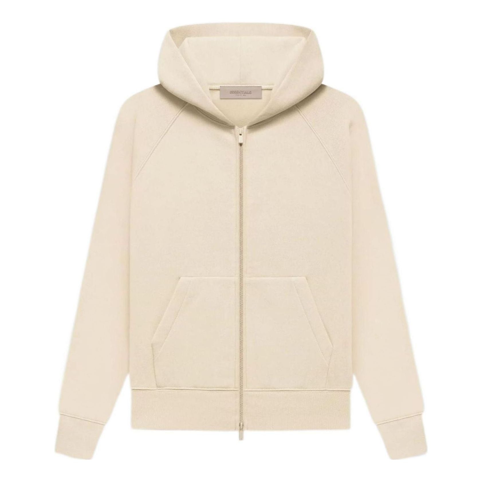 (GS) Fear of God Essentials FW22 Kids Fullzip 'Egg shell' FOG-SS22-527