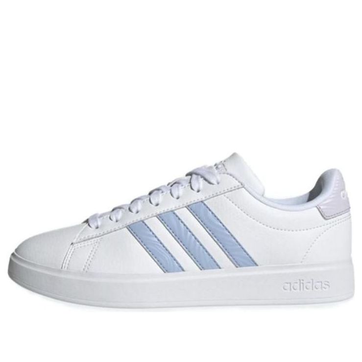 (WMNS) adidas Grand Court 'White Light Blue' HP9404