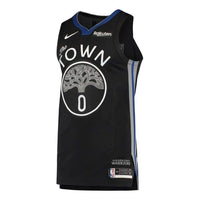 Nike Authentic Stephen Curry Warriors Jersey 'Black' AV4576-010