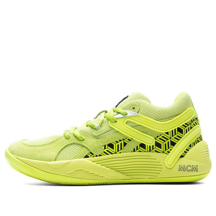 PUMA MCM x TRC Blaze Court 'Acid Lime' 377623-01