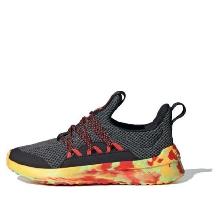 (GS) adidas Lite Racer Adapt 5.0 'Grey Bright Red Camo' IE3604