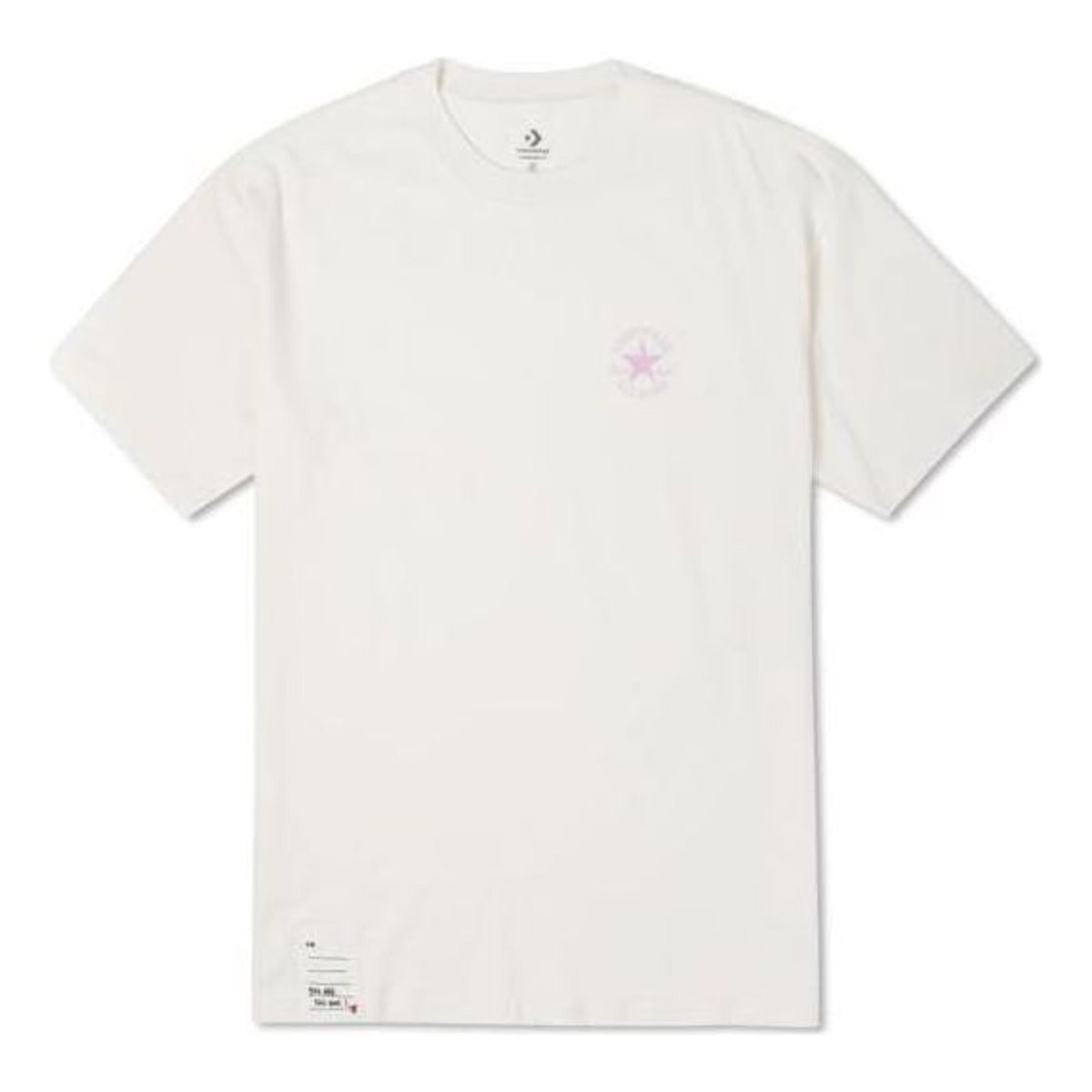 Converse Chuck Taylor Logo T-Shirt Asia Sizing 'White' 10024933-A01